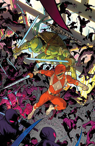 MMPR TMNT II #1 CONNECTING COVER 1