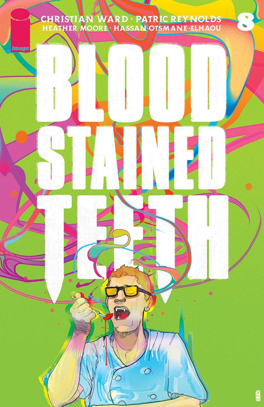 BLOOD STAINED TEETH #8