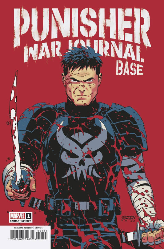 PUNISHER WAR JOURNAL BASE #1 ROMERO VARIANT