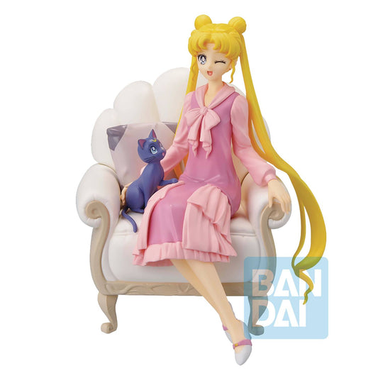 ICHIBANSHO SAILOR MOON COSMOS USAGI & LUNA ANTIQUE STYLE