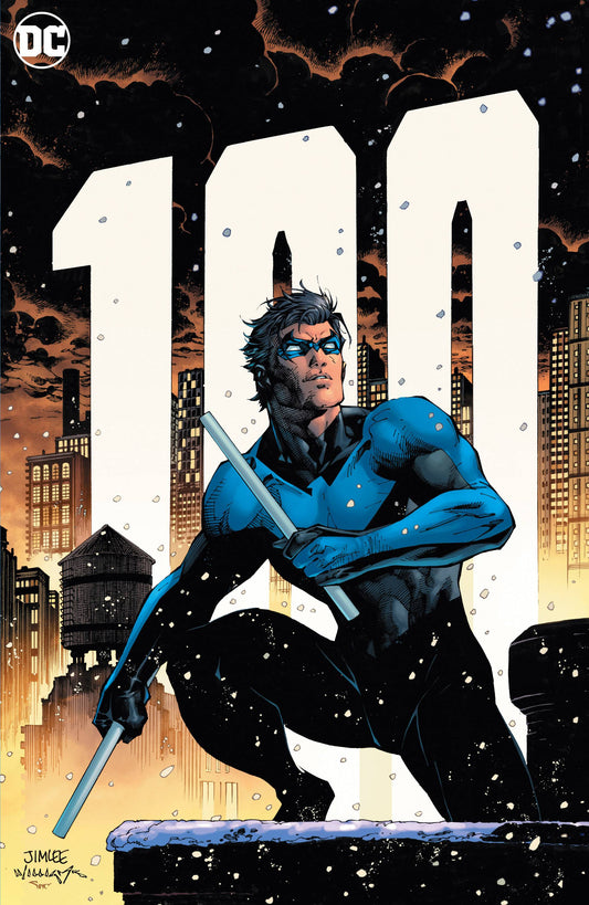 NIGHTWING #100 JIM LEE CARD STOCK VARIANT