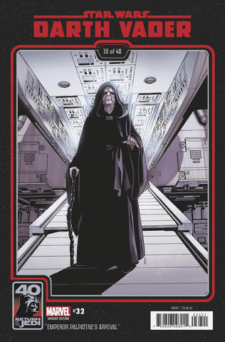 STAR WARS DARTH VADER #32 SPROUSE RETURN OF THE JEDI 40TH ANNIVERSARY VARIANT