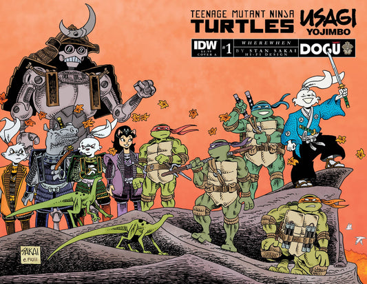 TMNT USAGI YOJIMBO WHEREWHEN #1