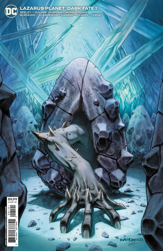 LAZARUS PLANET: DARK FATE #1 BARRIONUEVO CARD STOCK VARIANT