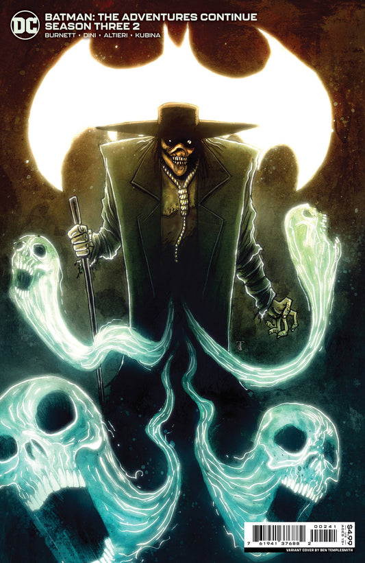 BATMAN ADVENTURES CONTINUE SEASON THREE #2 TEMPLESMITH VILLAIN CARD STOCK VARIANT