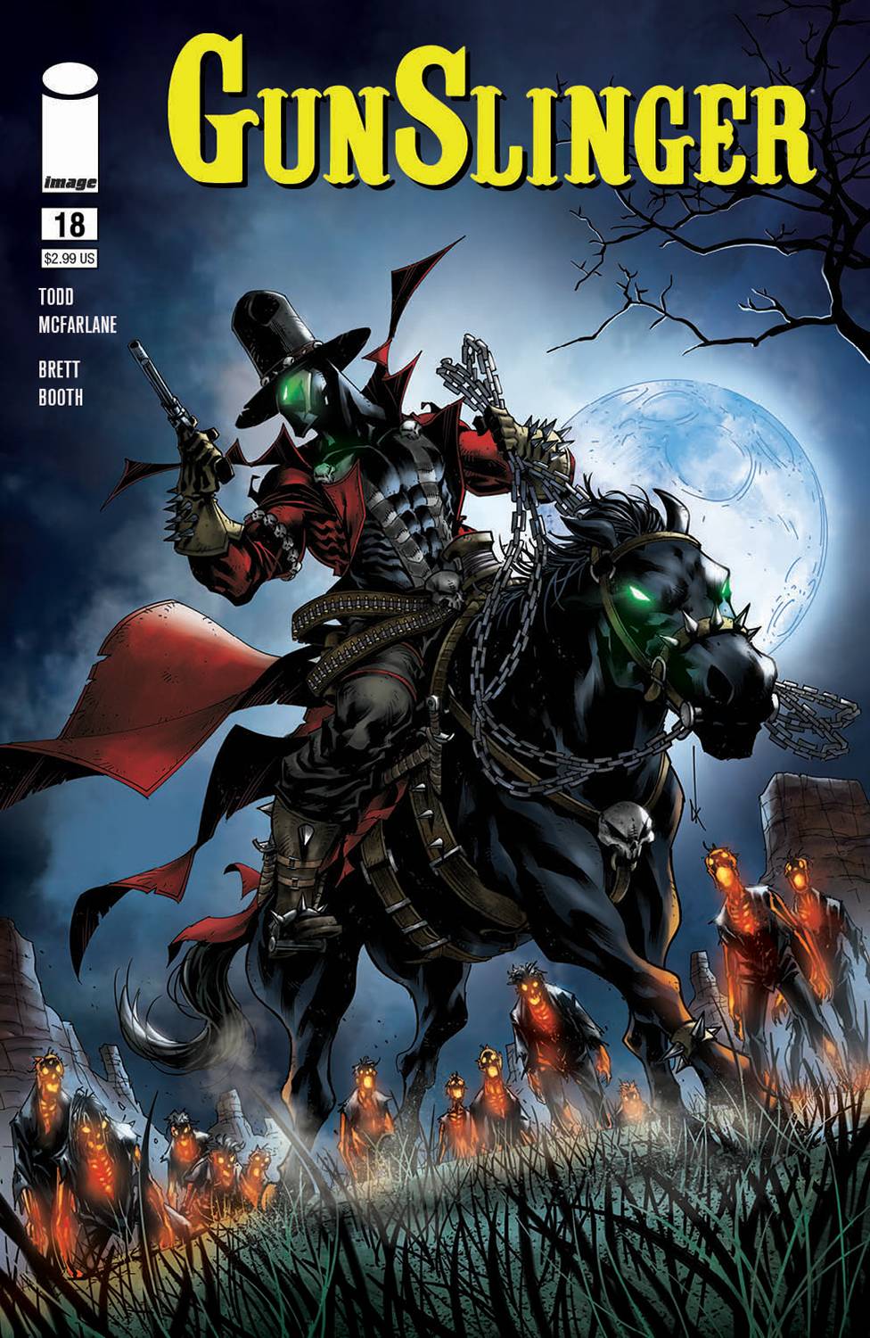 GUNSLINGER SPAWN #18 KEANE VARIANT