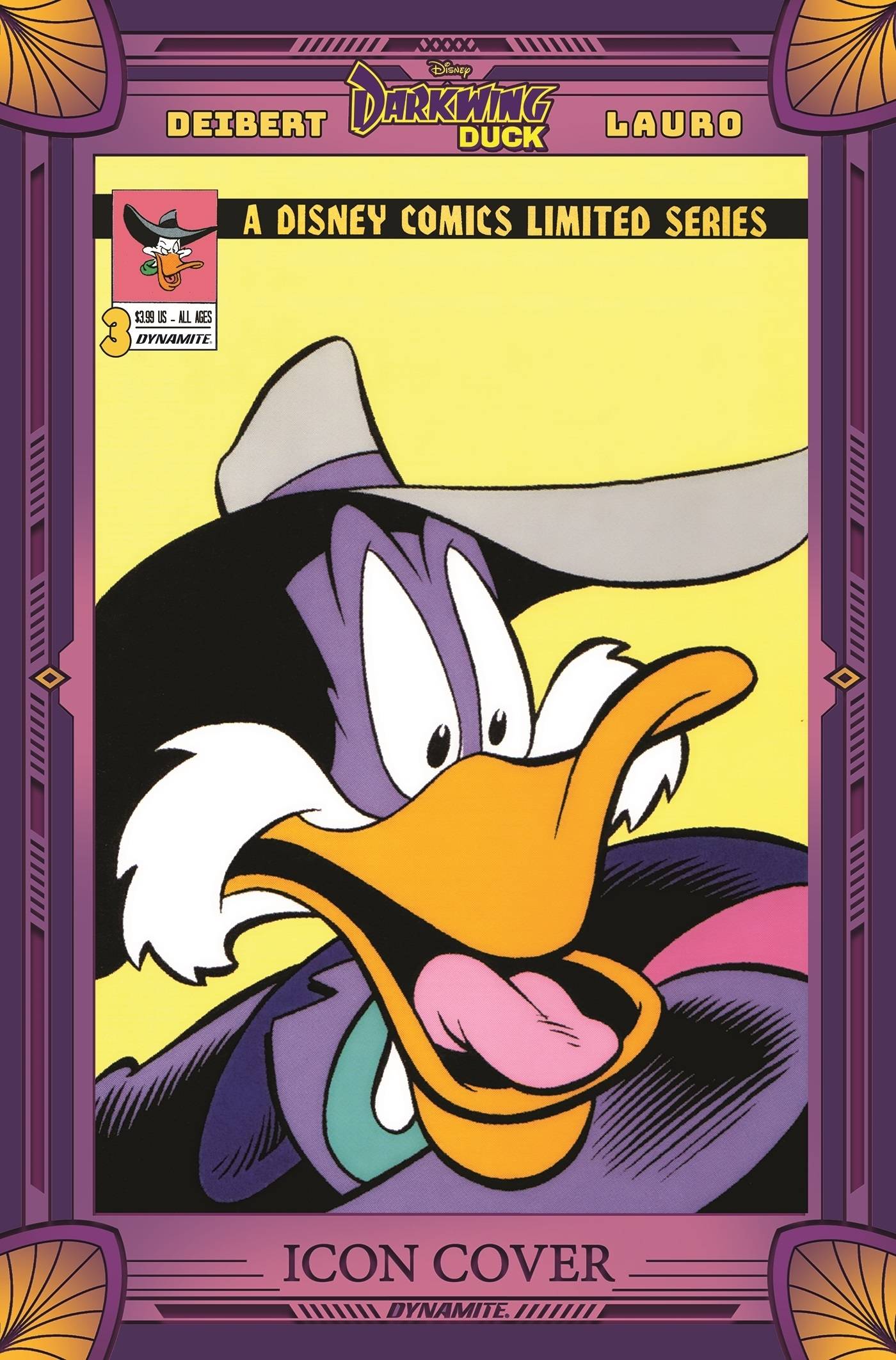 DARKWING DUCK (2023) #3 1/10 MOORE MODERN ICON 1991 VARIANT