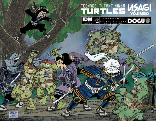 TMNT USAGI YOJIMBO WHEREWHEN #2