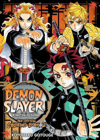 DEMON SLAYER THE OFFICIAL COLORING BOOK VOL 02