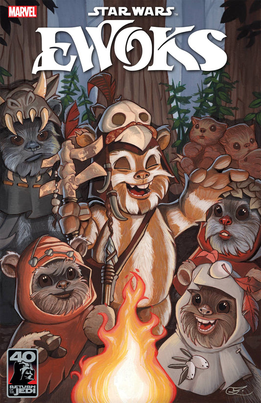 STAR WARS RETURN OF THE JEDI EWOKS #1 ZULLO VARIANT