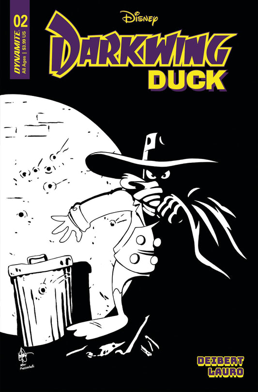 DARKWING DUCK (2023) #2 1/7 HAESER B&W VARIANT