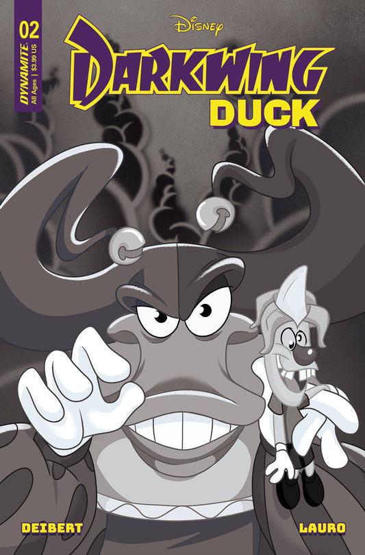 DARKWING DUCK (2023) #2 1/10 FORSTNER B&W VARIANT