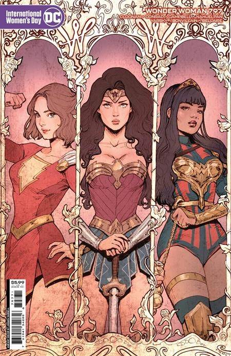 WONDER WOMAN #797 DARNELL WOMEN'S DAY VARIANT