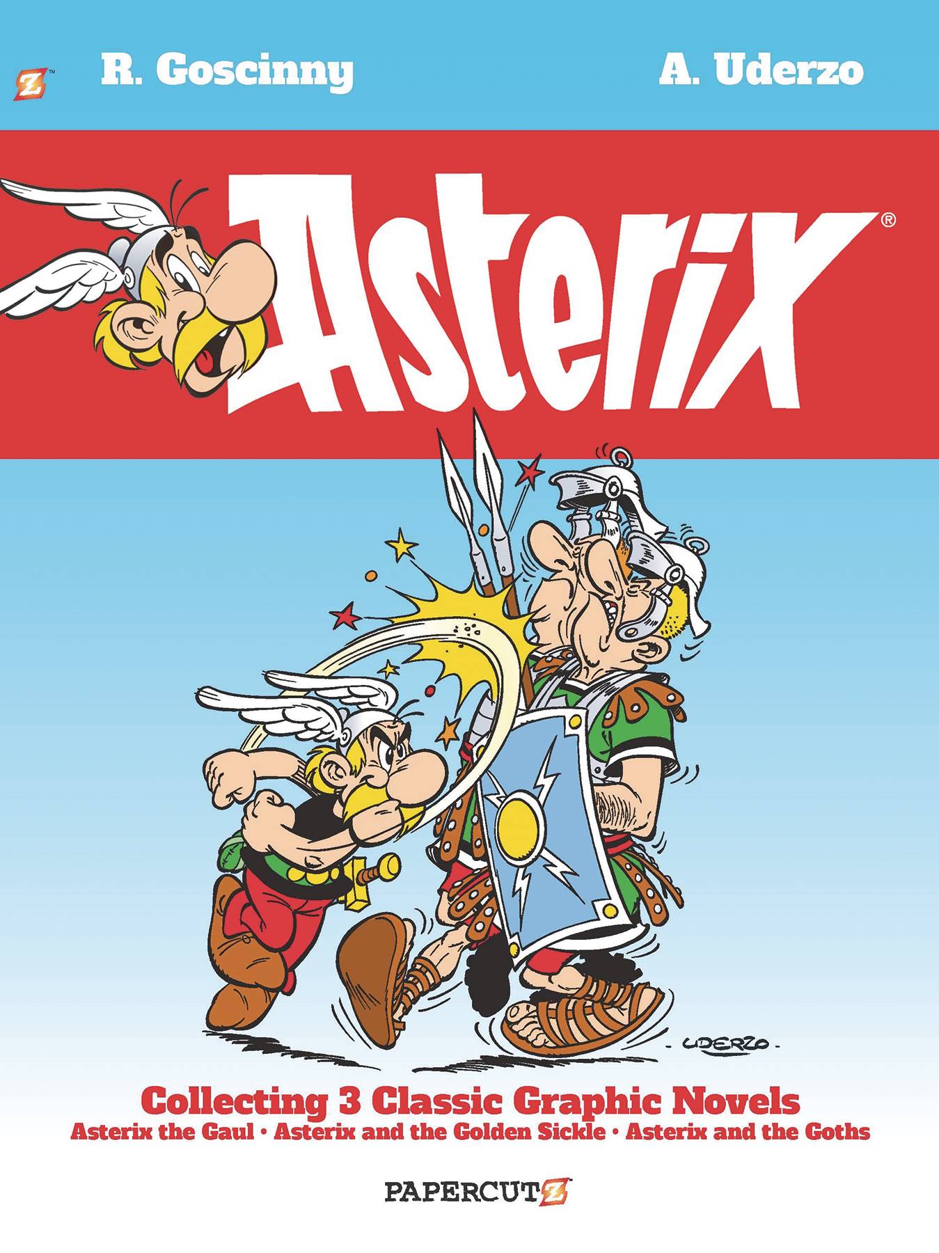 ASTERIX OMNIBUS PAPERCUTZ EDITION VOL 01 HARDCOVER