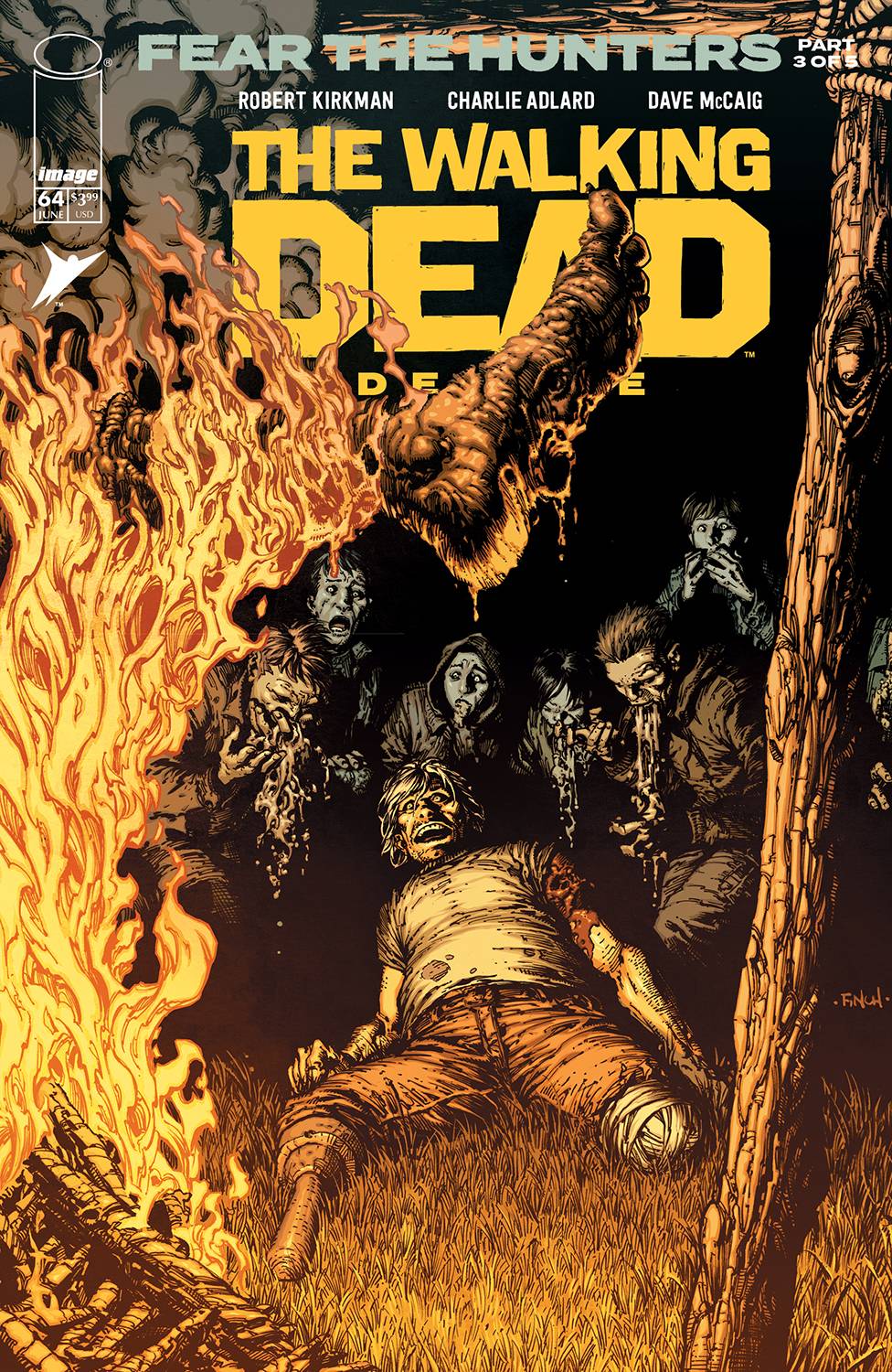 WALKING DEAD DELUXE #64 FINCH & MCCAIG