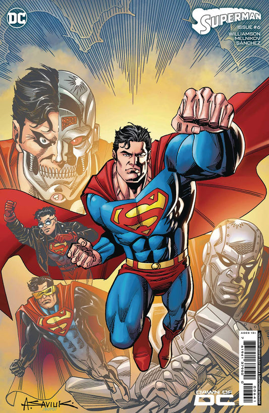 SUPERMAN (2023) #6 1/25 SAVIUK CARD STOCK VARIANT