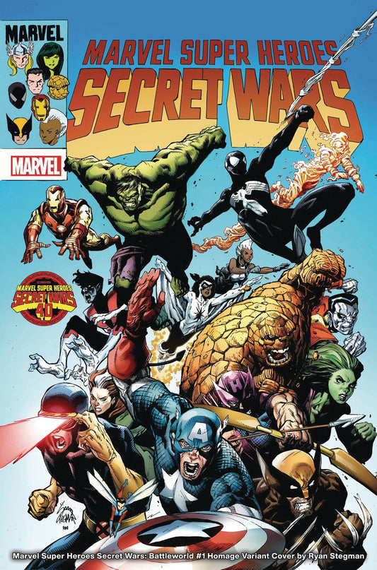 MARVEL SUPER HEROES: SECRET WARS BATTLEWORLD #1 STEGMAN VARIANT