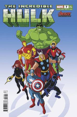 INCREDIBLE HULK (2023) #7 LEVINS AVENGERS 60TH ANNIVERSARY VARIANT