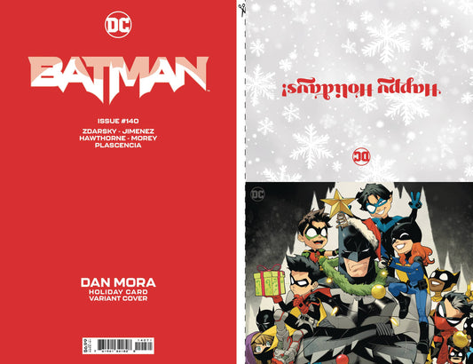 BATMAN #140 MORA DC HOLIDAY CARD SPECIAL EDITION VARIANT