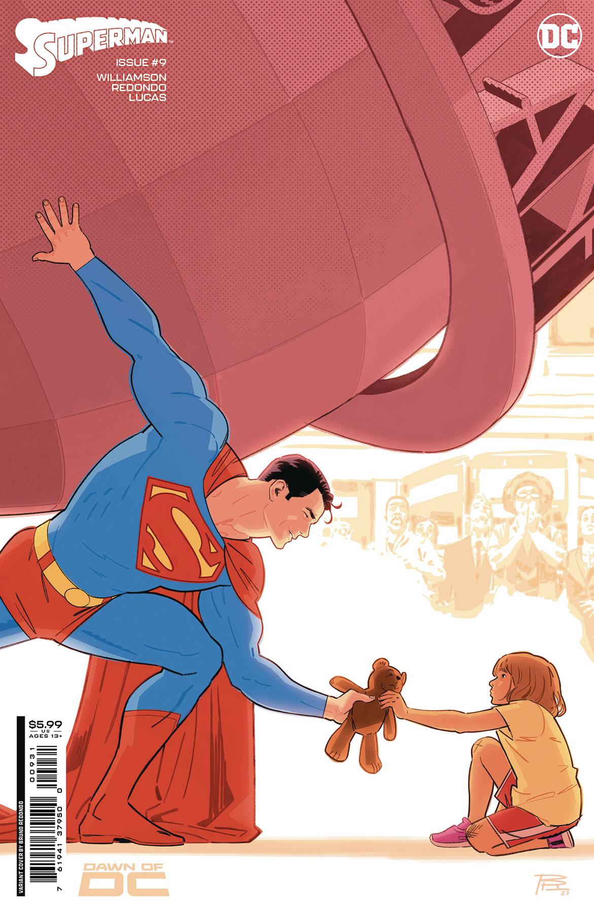 SUPERMAN (2023) #9 REDONDO CARD STOCK VARIANT