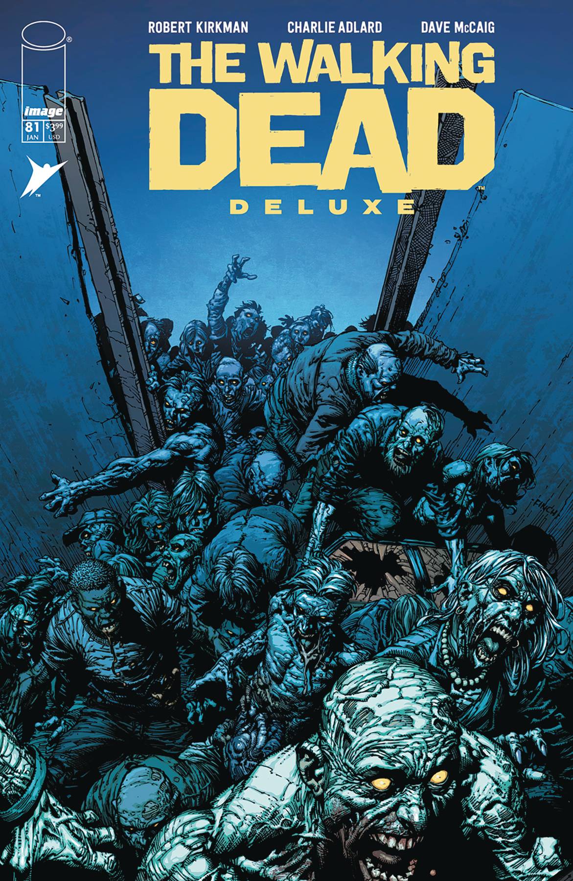 WALKING DEAD DELUXE #81 FINCH & MCCAIG