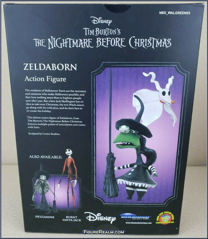 DIAMOND SELECT NIGHTMARE BEFORE CHRISTMAS - ZELDABORN & ZERO SET