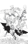 BATMAN FORTNITE ZERO POINT BATMAN DAY SPECIAL EDITION #1 1/4 JANIN BLACK AND WHITE VARIANT