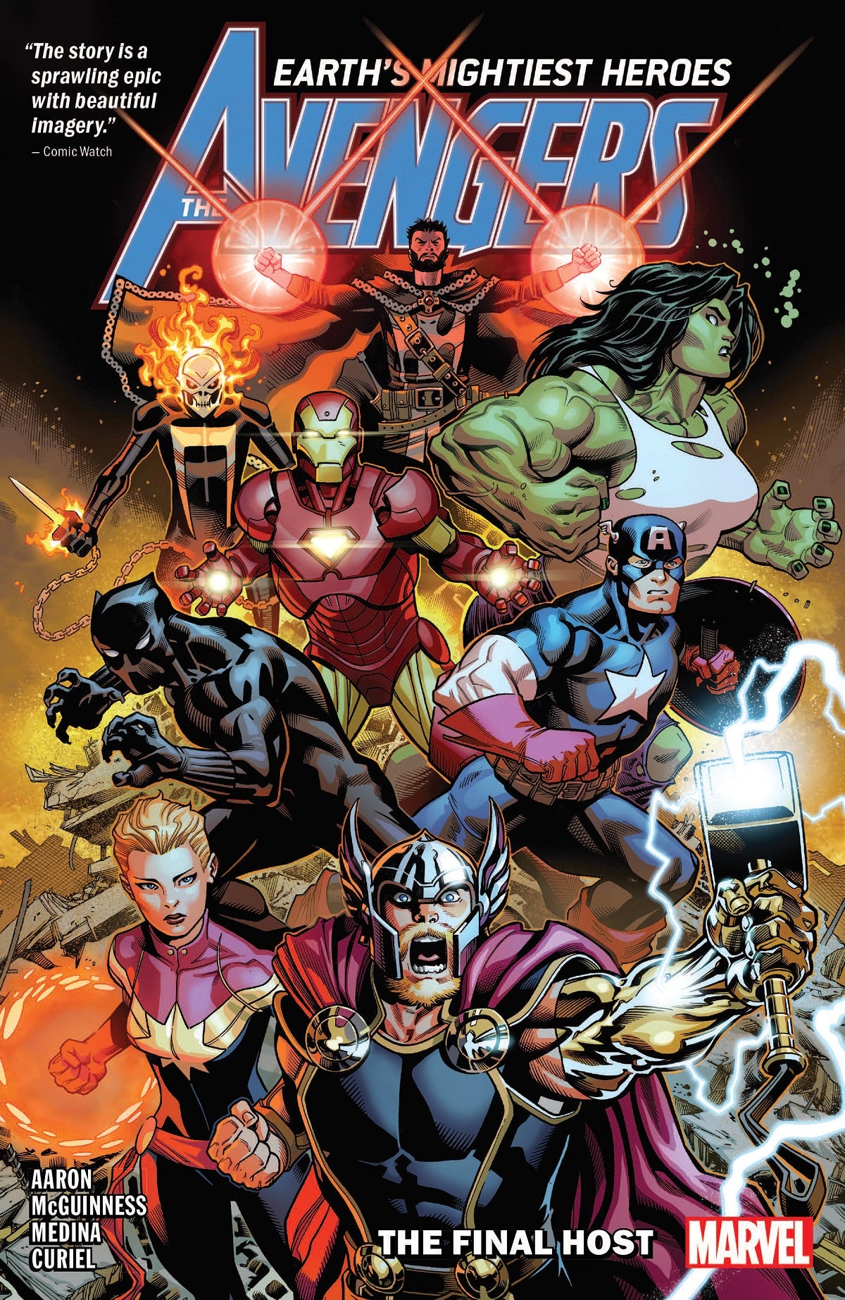 AVENGERS BY JASON AARON (2018) TPB VOL 01 THE FINAL HOST