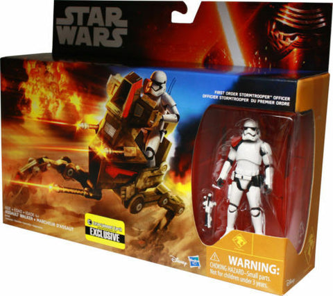 STAR WARS: THE FORCE AWAKENS DESERT ASSAULT WALKER WITH FIRST ORDER STORMTROOPER ENTERTAINMENT EARTH EXCLUSIVE