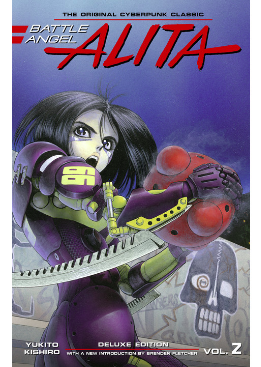 BATTLE ANGEL ALITA DELUXE HARDCOVER VOL 02